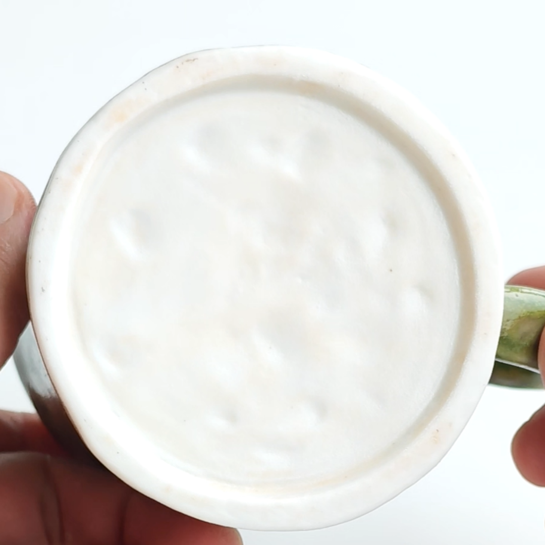 Shino Green Ceramic Mug 210ml